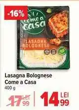 Carrefour Lasagna Bolognese Come a Casa Ofertă