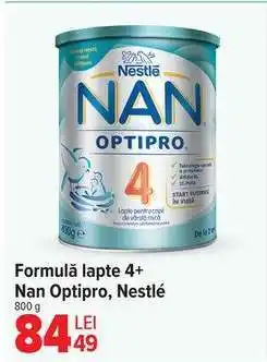 Carrefour Formulă lapte 4 Nan Optipro, Nestlé Ofertă