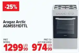 Carrefour Aragaz Arctic AGM5511DTTL Ofertă