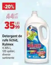 Carrefour Detergent de rufe lichid, Kulmex Ofertă