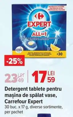 Carrefour Detergent tablete pentru mașina de spălat vase, Carrefour Expert Ofertă