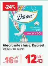 Carrefour Absorbante zilnice, Discreet Ofertă