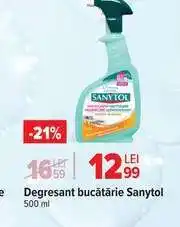 Carrefour Degresant bucătărie Sanytol Ofertă