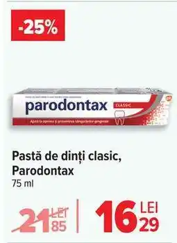 Carrefour Pastă de dinți clasic, Parodontax Ofertă