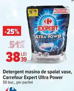 Carrefour Detergent masina de spalat vase, Carrefour Expert Ultra Power Ofertă