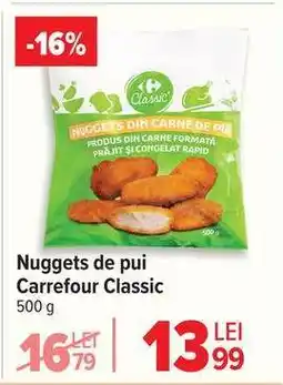 Carrefour Nuggets de pui Carrefour Classic Ofertă