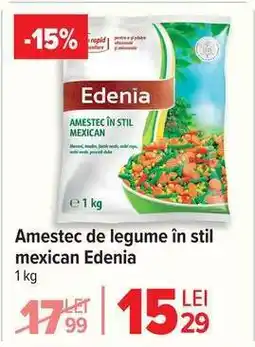 Carrefour Amestec de legume în stil mexican Edenia Ofertă