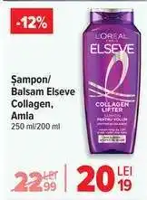 Carrefour Șampon/Balsam Elseve Collagen, Amla Ofertă