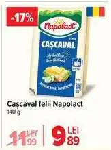 Carrefour Cașcaval felii Napolact Ofertă