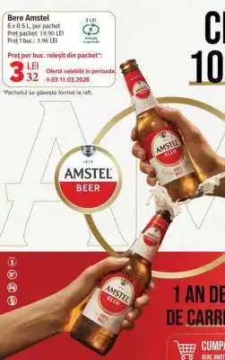 Carrefour Bere Amstel Ofertă