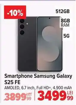 Carrefour Smartphone Samsung Galaxy S25 FE Ofertă