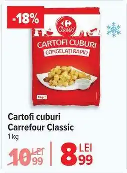Carrefour Cartofi cuburi Carrefour Classic Ofertă