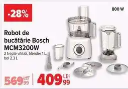 Carrefour Robot de bucătărie Bosch MCM3200W Ofertă