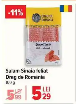 Carrefour Salam Sinaia feliat Drag de România Ofertă