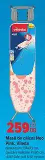 Carrefour Masă de călcat Neo Pink, Vileda Ofertă