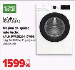 Carrefour Mașină de spălat rufe Arctic APLM2WFSU29412WPB Ofertă