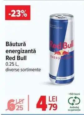 Carrefour Băutură energizantă Red Bull Ofertă