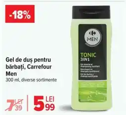 Carrefour Gel de duș pentru bărbați, Carrefour Men Ofertă
