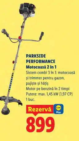 Lidl PARKSIDE PERFORMANCE Motocoasă 2 în 1 Ofertă