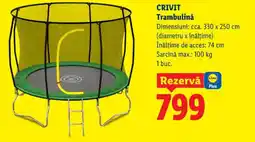 Lidl CRIVIT Trambulină Ofertă