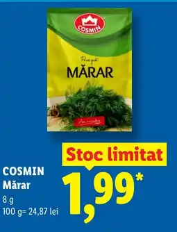 Lidl COSMIN Mǎrar Ofertă