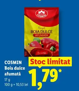 Lidl COSMIN Boia dulce afumatǎ Ofertă