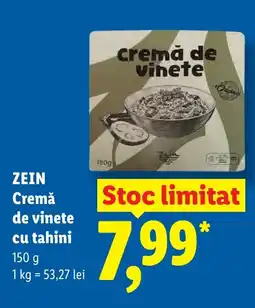 Lidl ZEIN Cremă de vinete cu tahini Ofertă
