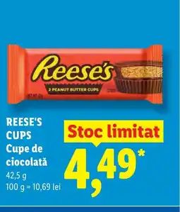 Lidl REESE'S CUPS Cupe de ciocolată Ofertă