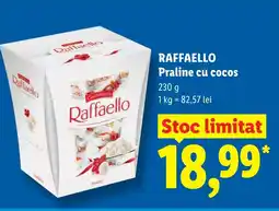 Lidl RAFFAELLO Praline cu cocos Ofertă