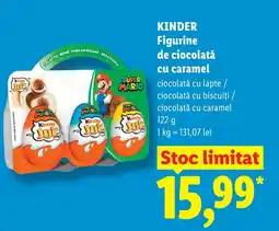 Lidl KINDER Figurine de ciocolată cu caramel Ofertă