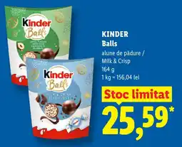 Lidl KINDER Balls Ofertă