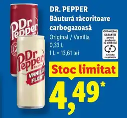 Lidl DR. PEPPER Băutură răcoritoare carbogazoasă Ofertă