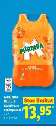 Lidl MIRINDA Băutură răcoritoare carbogazoasă Ofertă