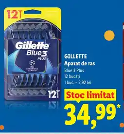 Lidl GILLETTE Aparat de ras Blue Ofertă