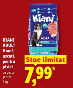 Lidl KIANI ADULT Hrană uscată pentru pisici Ofertă
