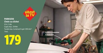 Lidl PARKSIDE Cheie cu clichet Ofertă