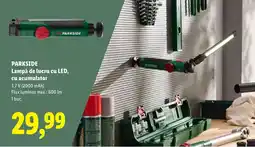 Lidl PARKSIDE Lampă de lucru cu LED, cu acumulator Ofertă