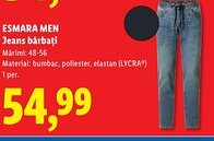 Lidl ESMARA MEN Jeans bărbați Ofertă