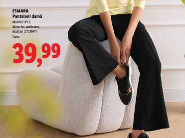 Lidl ESMARA Pantaloni damă Ofertă