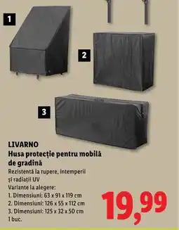 Lidl LIVARNO Husa protecție pentru mobilă de gradinǎ Ofertă