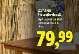 Lidl LIVARNO Protecţie vizuală tip tulpini de stuf Ofertă