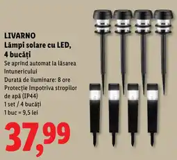Lidl LIVARNO Lămpi solare cu LED Ofertă