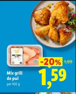 Lidl Mix grill de pui Ofertă