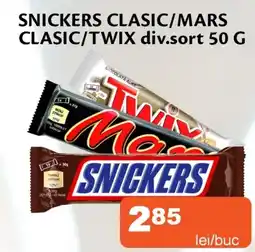 Unicarm Snickers clasic/mars clasic/twix Ofertă
