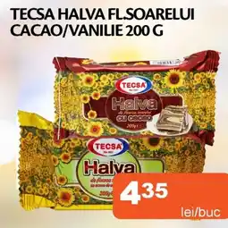 Unicarm Tecsa halva fl.soarelui cacao/vanilie Ofertă