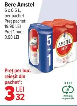 Carrefour Market Bere Amstel Ofertă