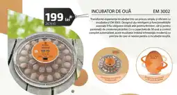 Selgros INCUBATOR DE OUĂ EM 3002 Ofertă