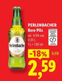 Lidl PERLENBACHER Bere Pils Ofertă