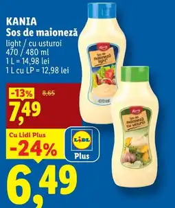 Lidl KANIA Sos de maioneză Ofertă