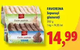 Lidl FAVORINA Iepuraşi glazuraţi Ofertă